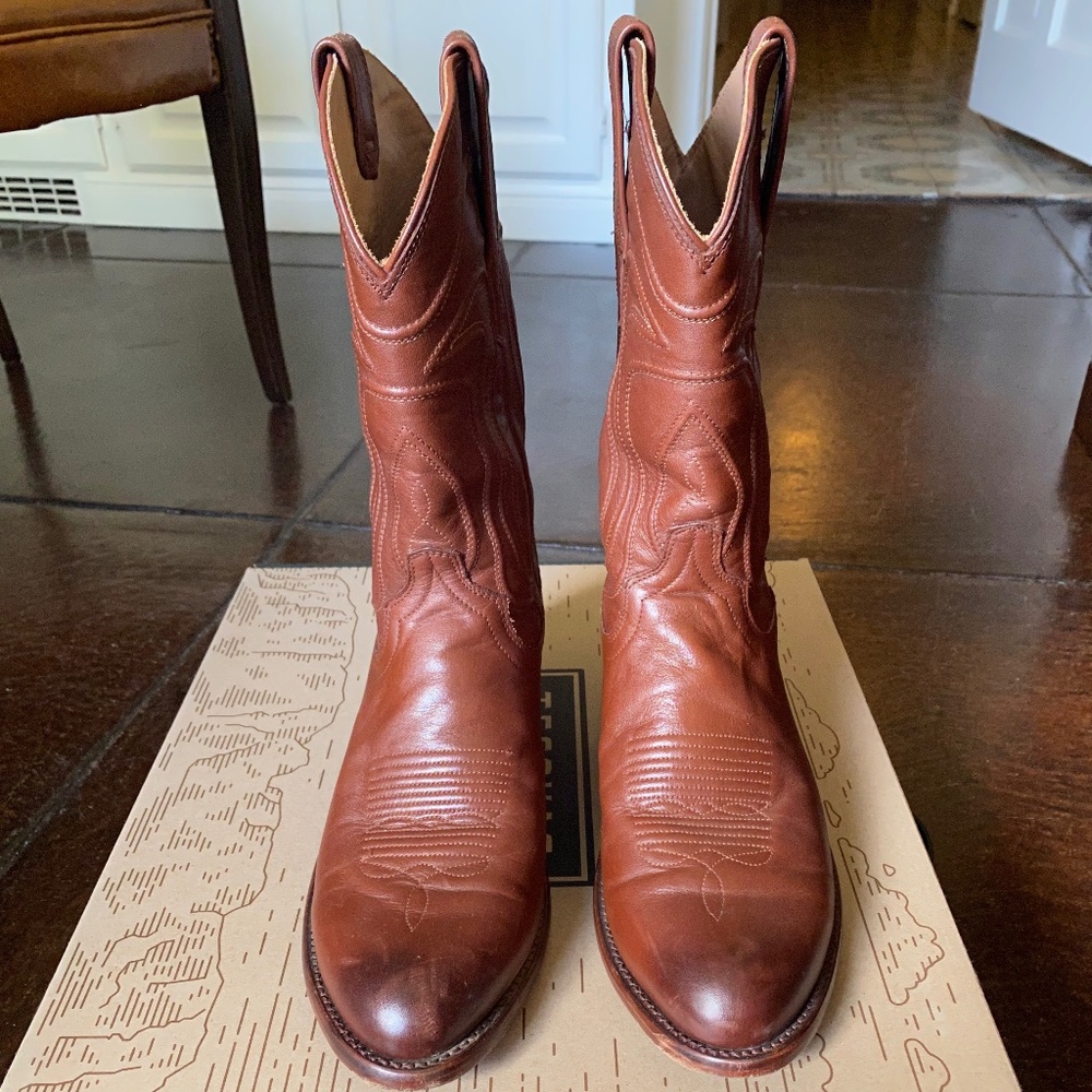 Tecovas Cartwright in Bourbon/Hazelnut, size 9D
